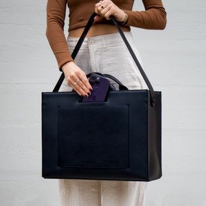 Brand New - Dagne Dover Large Daily Tote in Onyx